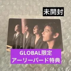 BTS ARIRANG Weverse アーリーバード 特典 ユニットトレカ