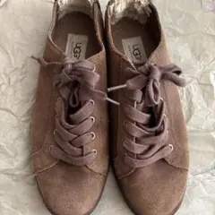 UGG ブラウン スエードスニーカー