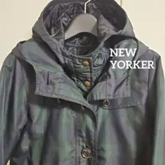 NEW YORKER　キルティングコート3way チェック 9号