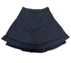 【美品】axes femme ラメツイードスカート　※断捨離値下中