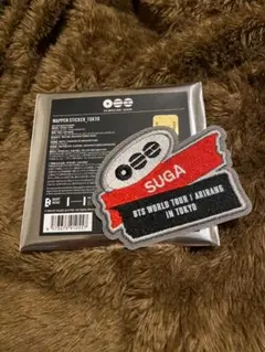 BTS WORLD TOUR TOKYO SUGA ワッペン　ユンギ　POPUP