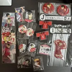 ② ハイキュー!! キラキラ缶バッジ 猫部 孤爪研磨 75mm 20点セット