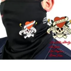 エドハーディー　ED HARDY 新品未使用フェイスカバー　２点セットのサムネイル