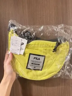 【新品】FILA ショルダーバッグ ボディバッグ FM2424 イエロー