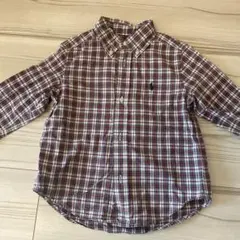 Ralph Lauren チェック柄シャツ 3/3T