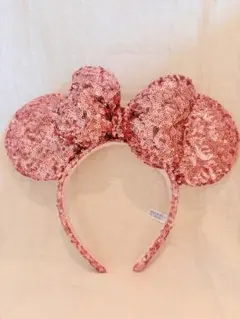 ミッキー型スパンコールカチューシャ