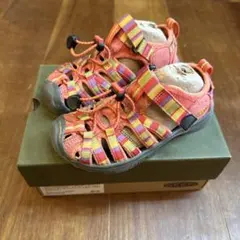 KEEN サンダル キッズ ピンク系のサムネイル