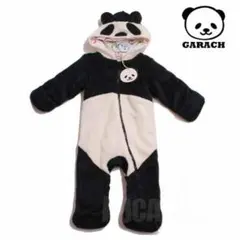 ギャラッチ パンダ カバーオール ロンパース 80 ベビー服 新生児265K09