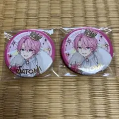 すとぷり 10周年グッズ 缶バッジ さとみくん 等身＆デフォ - メルカリ