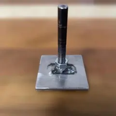 ハンドプレス機対応！叩き治具　打刻　直径8mm レザークラフト