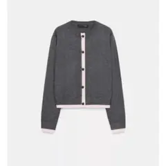 ZARA コンビニットカーディガン