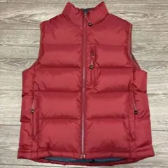 L.L.BEAN エルエルビーン ダウンベスト　赤　レッド