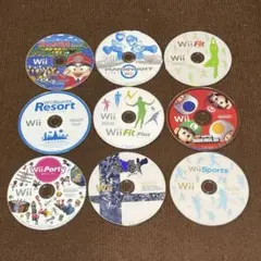 Wii ソフト 9枚セット まとめ売り