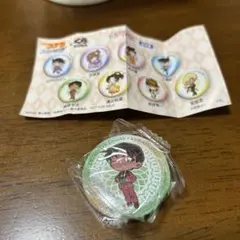 くら寿司　コナン　びっくらポン　缶バッジ　服部平次　未開封