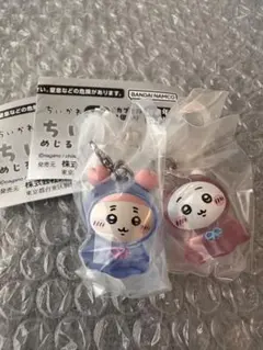 ちいかわ　めじるしアクセサリー 3 ちいかわ 古本屋 2点セット　ガチャ