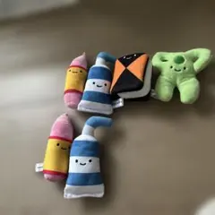 カラフルぬいぐるみセット