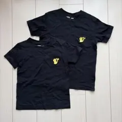 美品 ポケモン Tシャツ ユニクロ お揃い 兄弟 姉妹 兄妹 姉弟