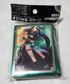 三国志大戦TCG オフィシャルスリーブ Vol.6 夏侯月姫 未開封品
