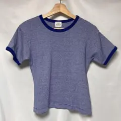 coen ボーダー 半袖Tシャツ M