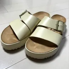 週末値下げ【試し履き一回】birkenstock PapillioのAlminaのサムネイル