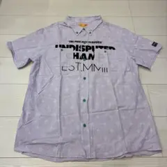 美品 PRODUCT CLASSICS 半袖シャツ パープル 総柄 平成 y2k