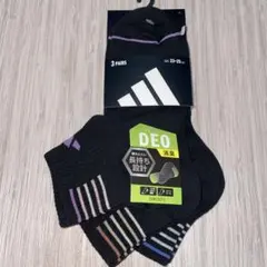 本日限定価格‼️ アディダスレディースくつ下【23〜25cm】3足組×1