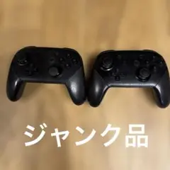 ジャンク品Nintendo Switch Pro Controller ブラック