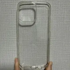 iPhone用クリアケース 薄型　ソフト