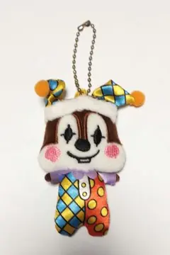 ディズニー マックス サーカス ピエロ バッジつきキーチェーン