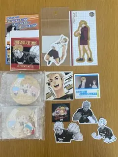 宮侑　ハイキュー　アテンションステッカーコレクション　缶バッジ