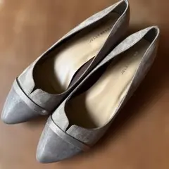 JELLY BEANS パンプス グレー 24.5cm