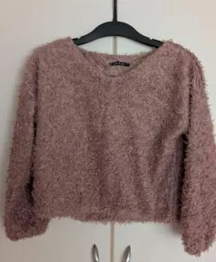 INGNI ピンク M 長袖ニット