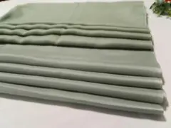 洋服の裏地布 淡いモスグリーン ２色 新品