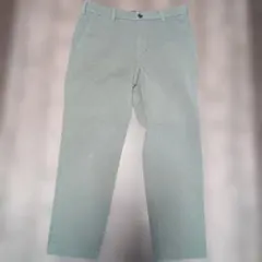 【UNIQLO】EZYアンクルパンツ オリーブカーキ サイズM