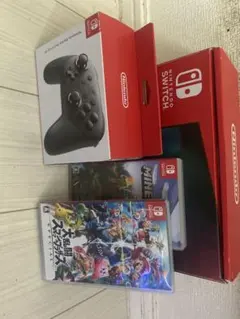 Nintendo Switch 本体 Proコントローラー ソフトセットのサムネイル