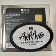 BTS ARIRANG ワッペンステッカー 東京 テテ V - メルカリ