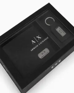 アルマーニ エクスチェンジ ARMANI 二つ折り財布＆キーリングセット