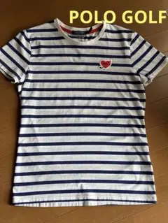 POLO GOLF ストライプ 半袖Tシャツ 美品