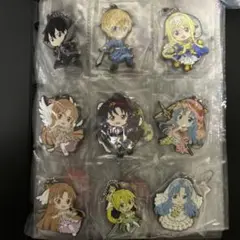 ソードアート・オンラインラバーマスコット 16個セット