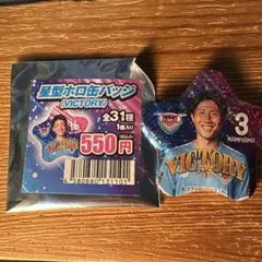 サガン鳥栖 星型ホロ缶バッジ　3 神山京右　victory