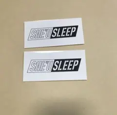 SHE'll SLEEP ステッカー　2枚　THE NINTH APOLLO