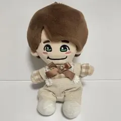 ちびぬい服なにわ男子 レーストップス&吊りズボン ライトベージュ大橋和也