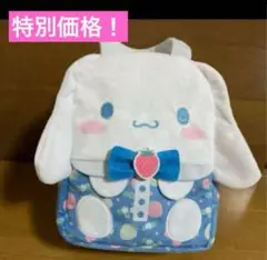 サンリオキャラクター ・シナモロールの春いちごふわふわバッグ