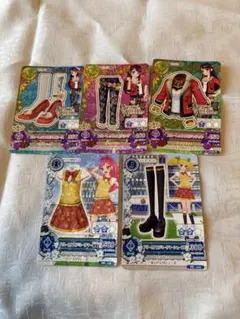 アイカツカード 5枚セット