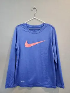 NIKE ナイキ ドライフィット 長袖Tシャツ ロンT キッズM (140)