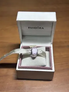パンドラ PANDORA ムラノガラスチャーム　ピンク