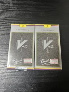 Vandoren（バンドレン）V12 B♭クラリネット リード 3番3箱セット