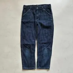 Johnbull デニムパンツ シンチバック ワーク 日本製 S（G142）のサムネイル