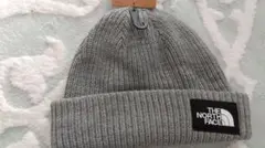 新品タグ付きTHE NORTH FACE グレー ニット帽