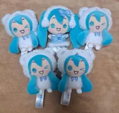 初音ミク×シナモロール マスコット　 winter ver.セット